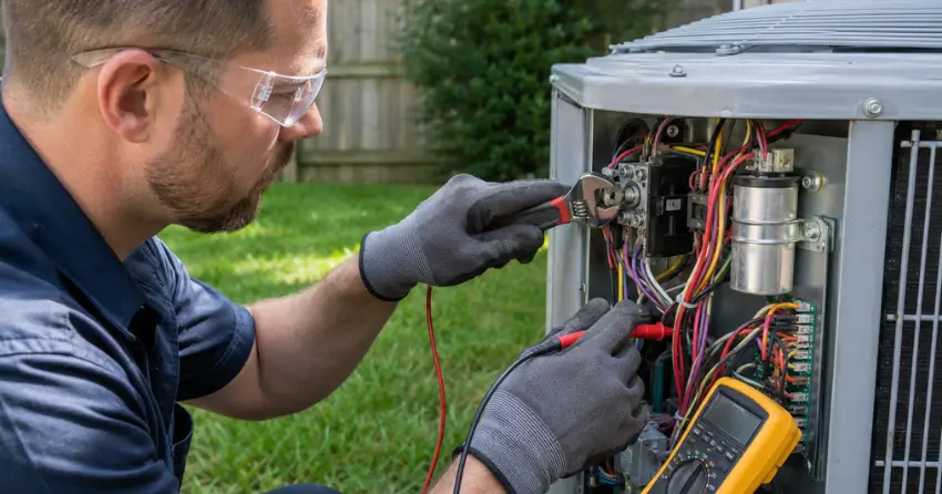 air conditioning service near me system diagnostic and repair process