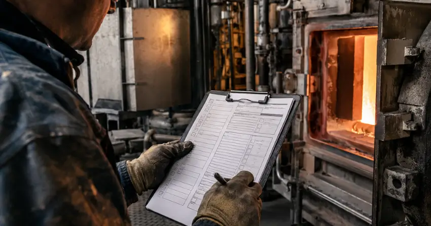 furnace inspection checklist service Winnipeg