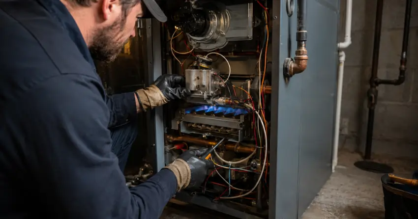 furnace repair heating and air conditioning service Winnipeg