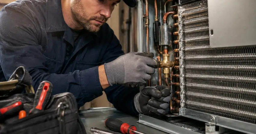 annual tune-up for heating and cooling system Winnipeg