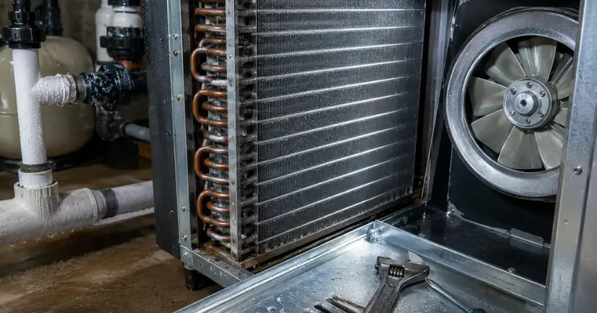 pool dehumidifier coil and fan assembly service Winnipeg